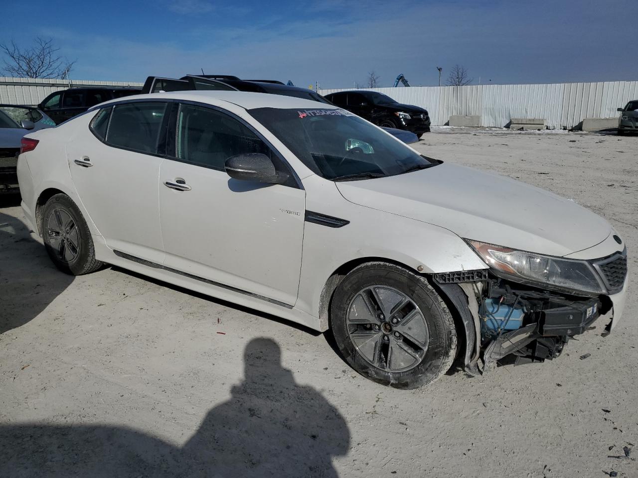 2013 KIA Optima VIN KNAGM4AD3D5048075 Copart auction photo, front end damage thumbnail 4