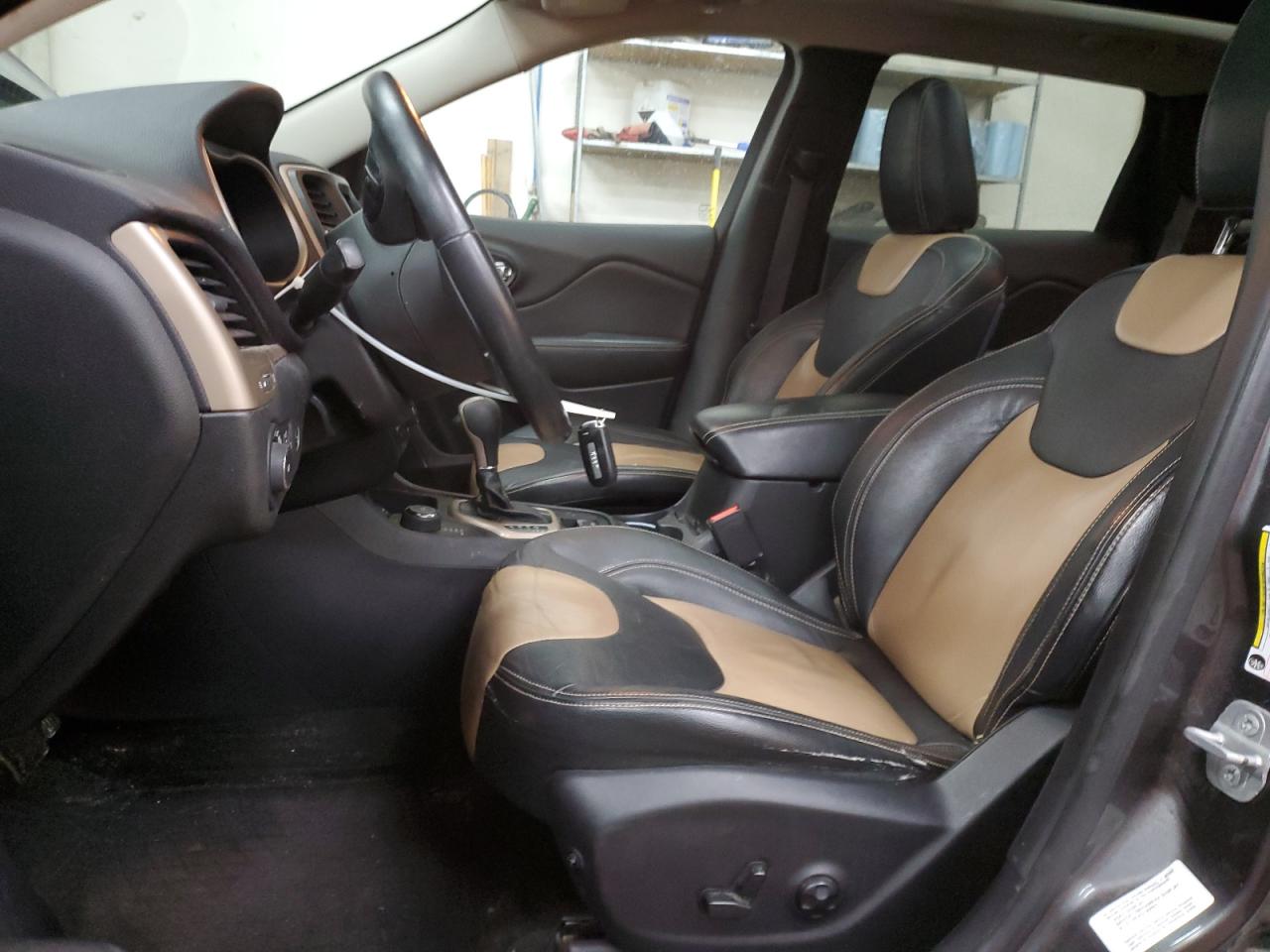 2014 Jeep Grand Cherokee VIN 1C4PJMCS8EW220667 Copart auction photo, front end damage thumbnail 7