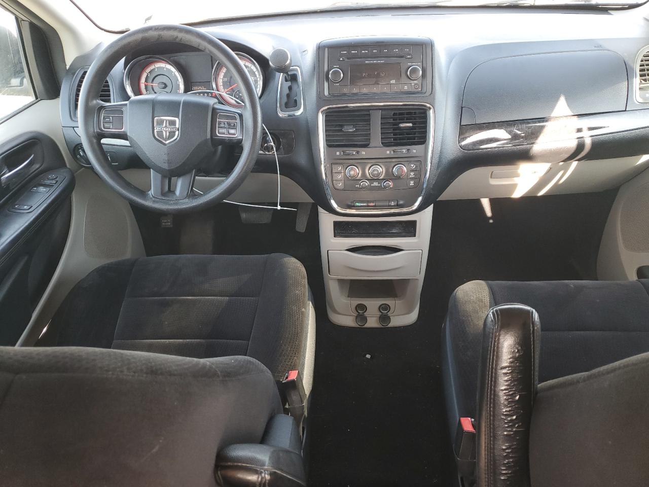 2012 Dodge Caravan VIN 2C4RDGBG8CR380620 Copart auction photo, front end / frame damage damage thumbnail 8