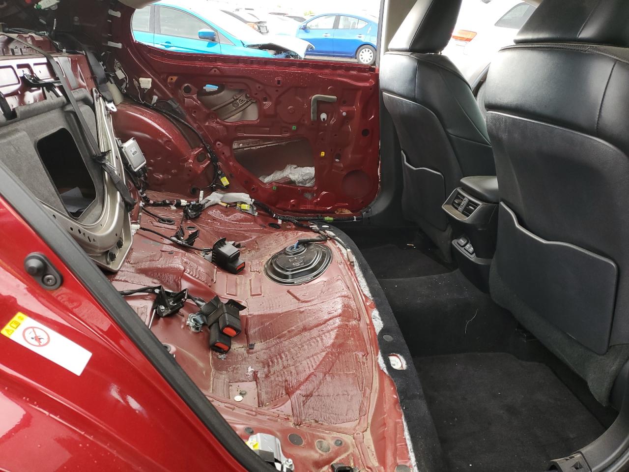 2019 Lexus ES VIN 58ABZ1B16KU002703 Copart auction photo, side / rejected repair damage thumbnail 10