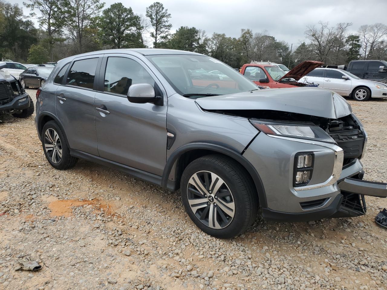 2024 Mitsubishi Outlander VIN JA4ARUAUXRU007086 Copart auction photo, front end damage thumbnail 4