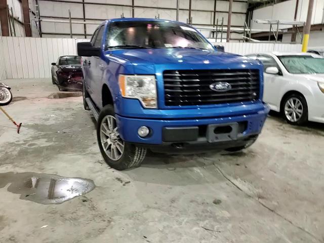 2014 Ford F-150 VIN 1FTFW1EF4EFA68737 Copart auction photo, front end / side damage thumbnail 13