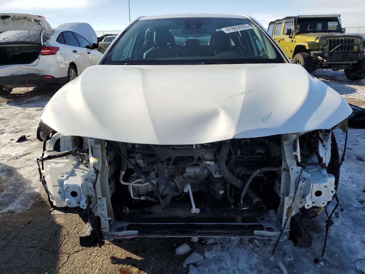 2021 Toyota Camry VIN 4T1G11AK6MU457942 Copart auction photo, front end / side damage thumbnail 5