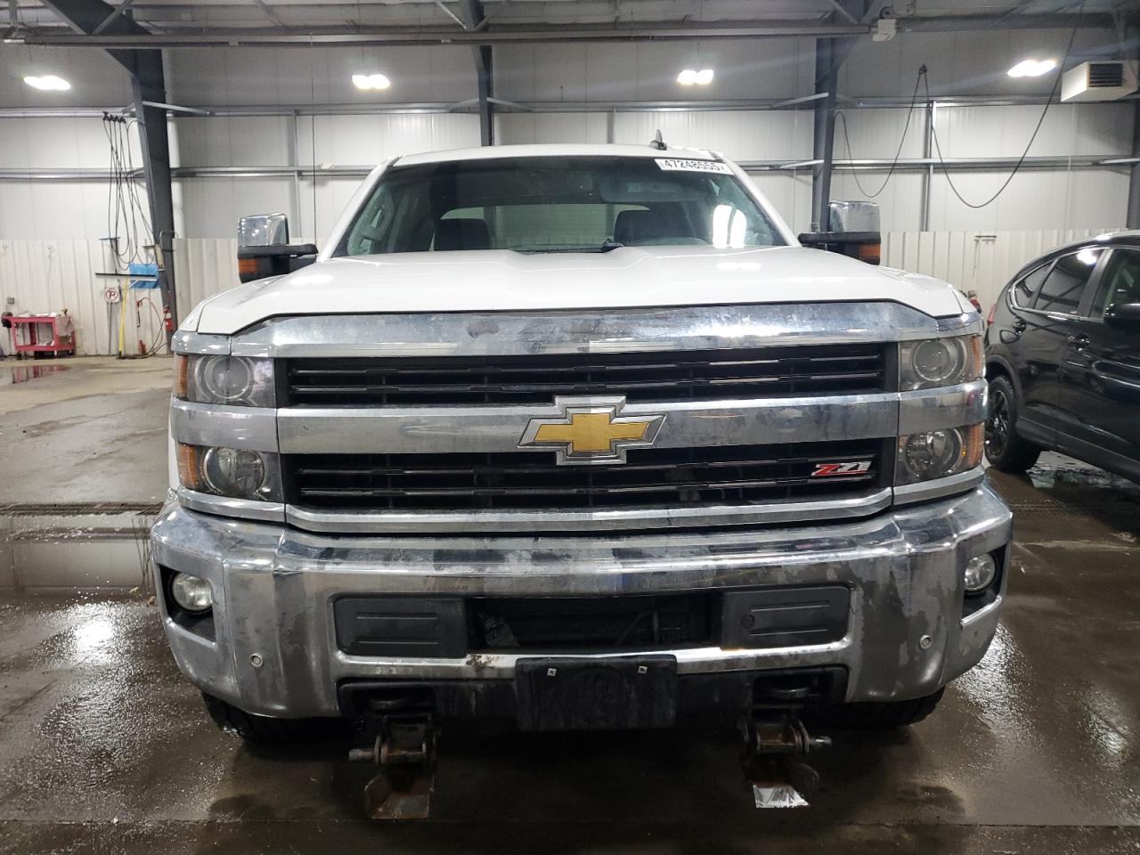 2015 Chevrolet Silverado VIN 1GC1KWEGXFF634543 Copart auction photo, rear end / side damage thumbnail 5