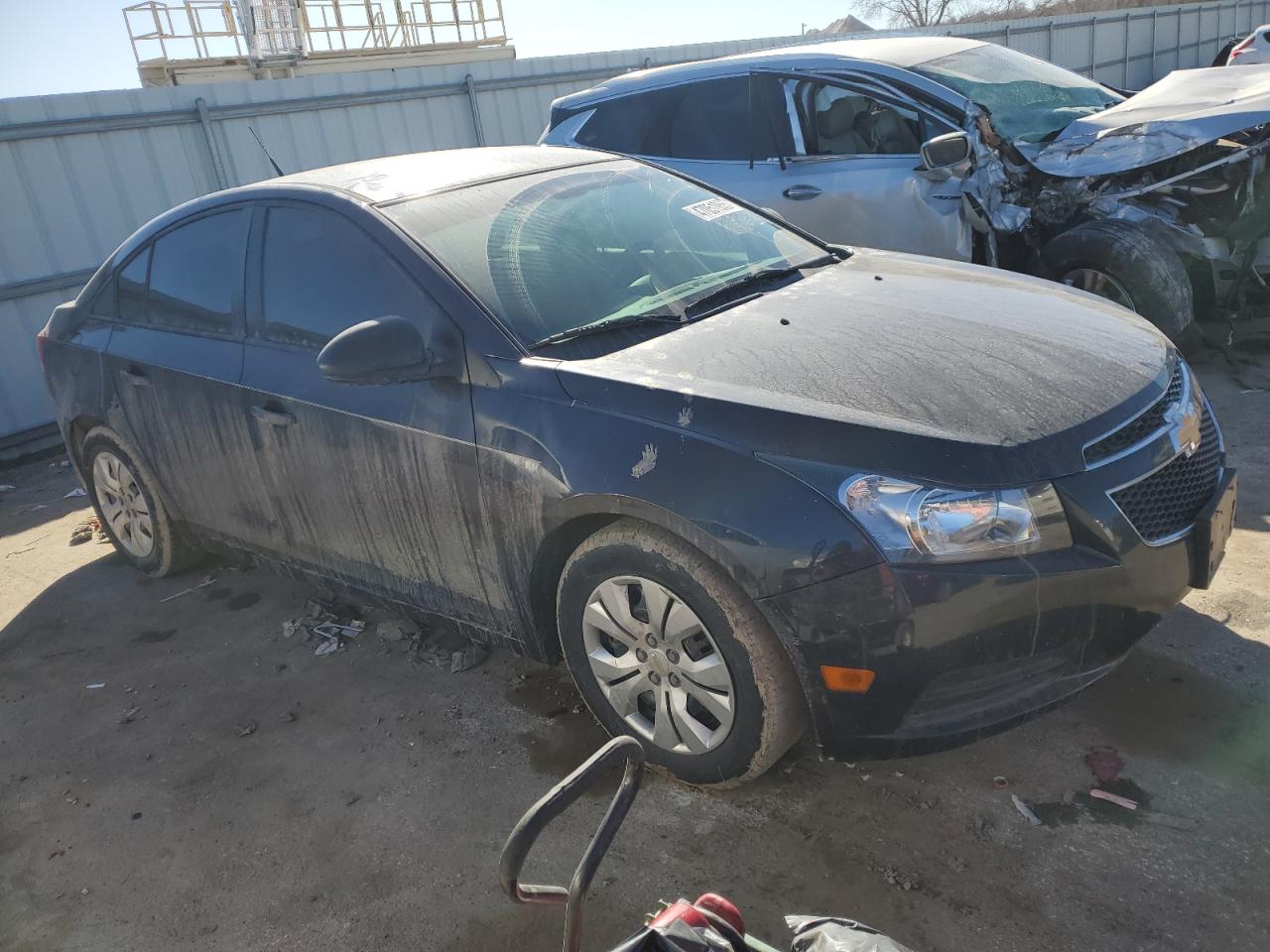2014 Chevrolet Cruze VIN 1G1PA5SH7E7147399 Copart auction photo, front end damage thumbnail 4