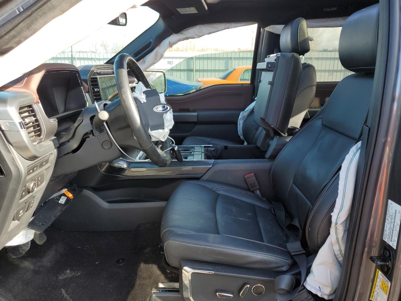 2021 Ford F-150 VIN 1FTFW1ED9MFC46588 Copart auction photo, front end / top/roof damage thumbnail 7