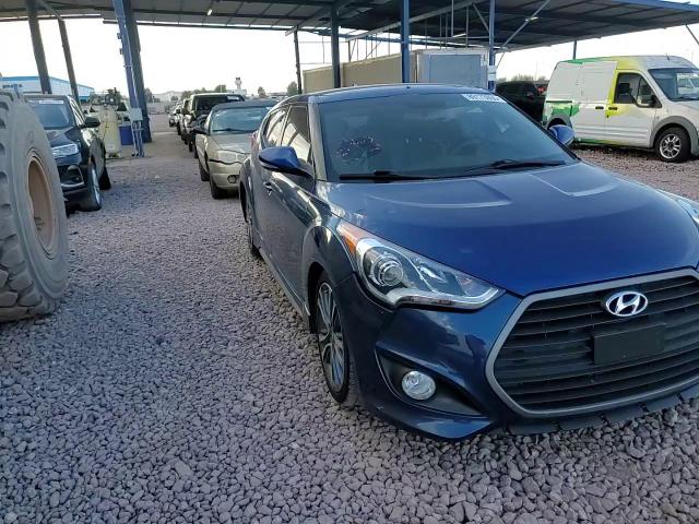 2016 Hyundai Veloster VIN KMHTC6AE9GU301320 Copart auction photo, rear end damage thumbnail 11