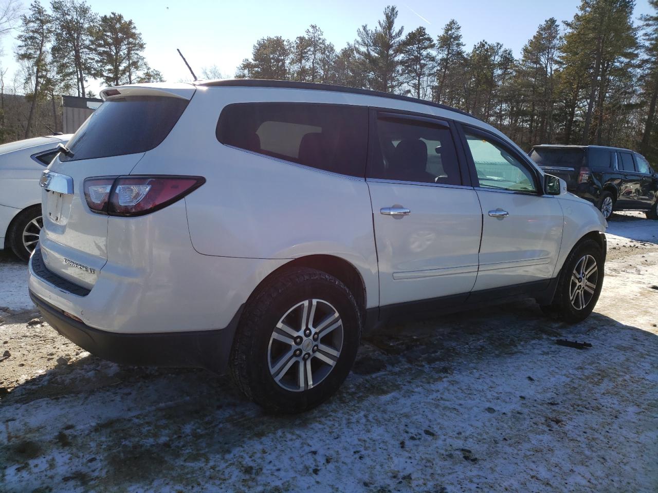 2015 Chevrolet Traverse VIN 1GNKVGKD6FJ106708 Copart auction photo, front end / minor dent/scratches damage thumbnail 3