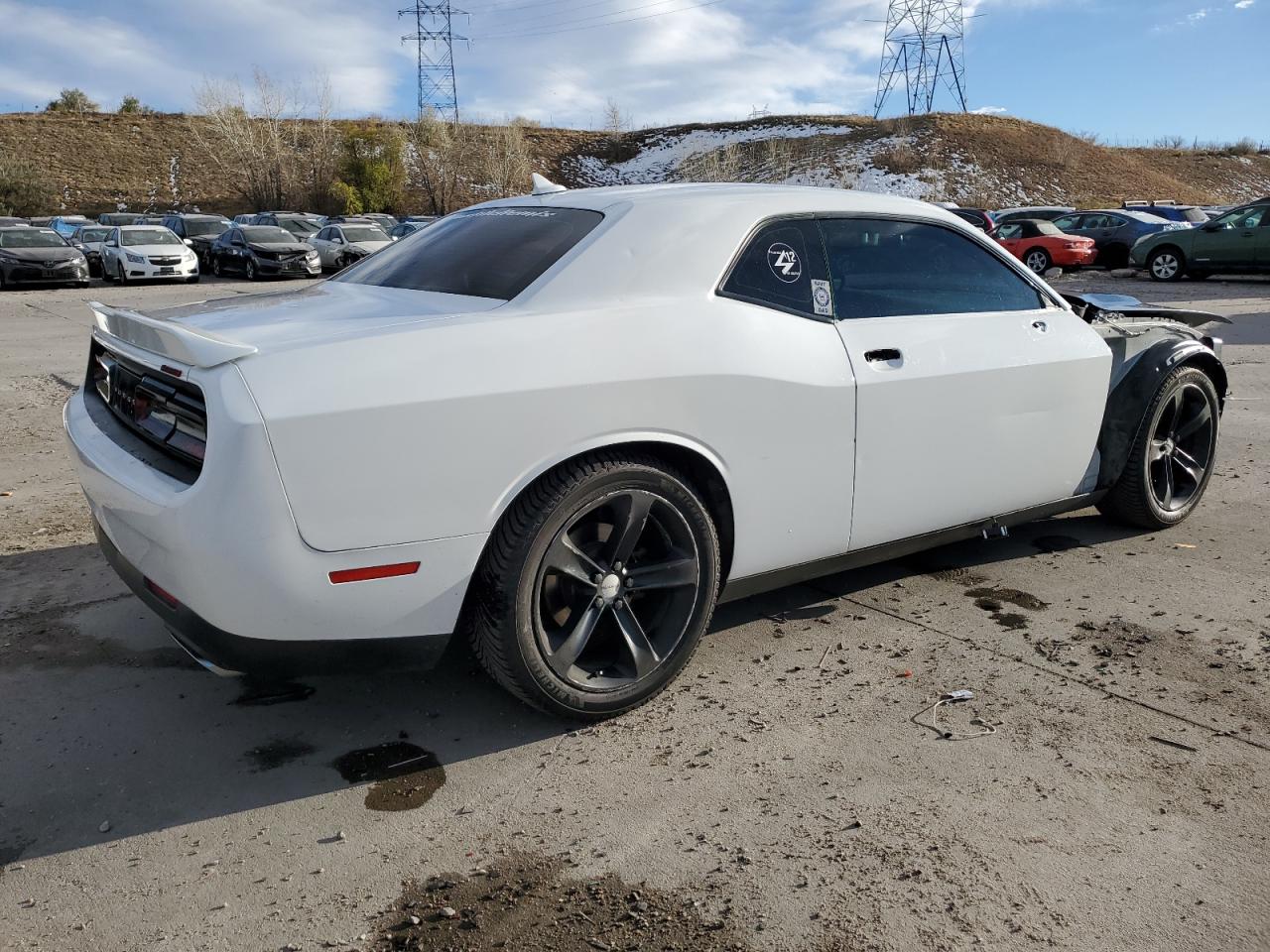2015 Dodge Challenger VIN 2C3CDZBT1FH775316 Copart auction photo, front end / hail damage thumbnail 3