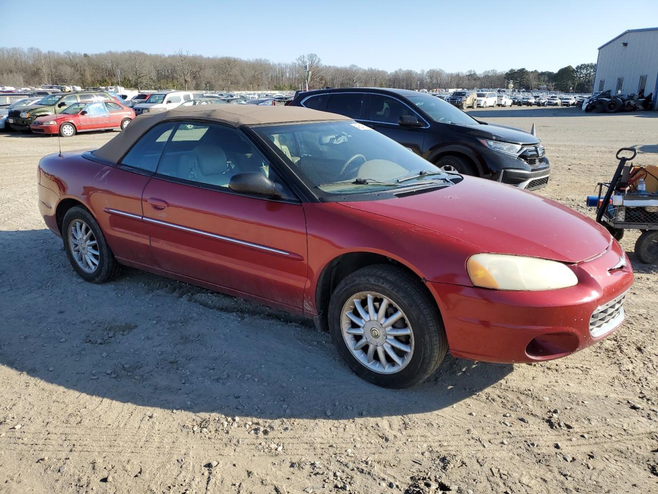 2002 Chrysler Sebring VIN 1C3EL55R52N211724 Copart auction photo, mechanical / minor dent/scratches damage thumbnail 4