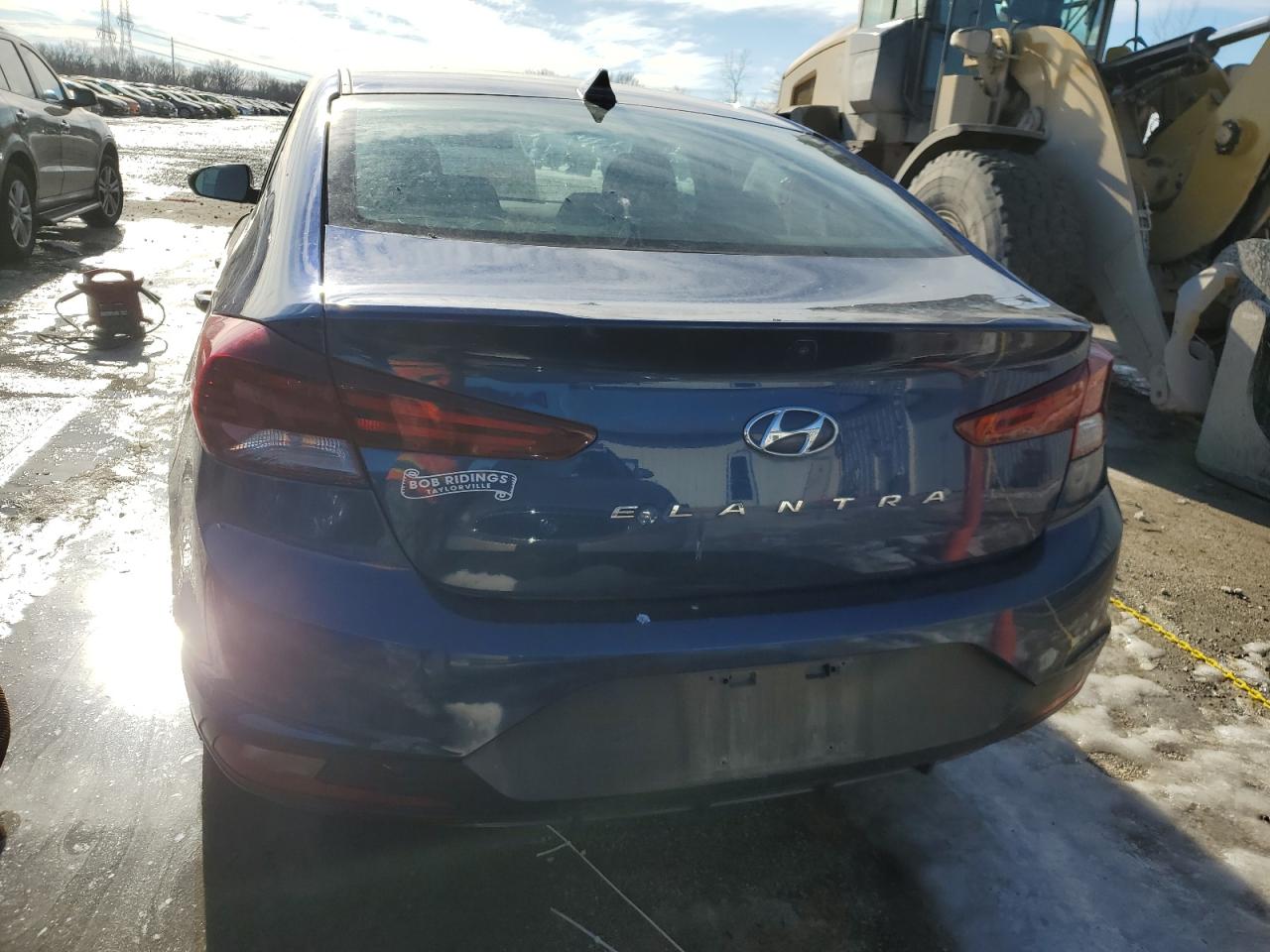 2020 Hyundai Elantra VIN 5NPD84LF8LH567811 Copart auction photo, front end / side damage thumbnail 6