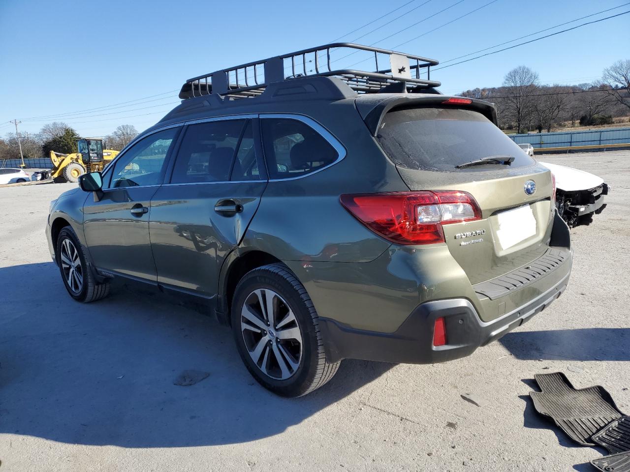 2018 Subaru Outback VIN 4S4BSENC2J3221744 Copart auction photo, all over damage thumbnail 2