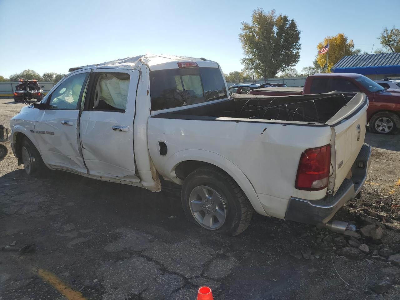 2012 Dodge RAM VIN 1C6RD7NT3CS304964 Copart auction photo, rollover damage thumbnail 2