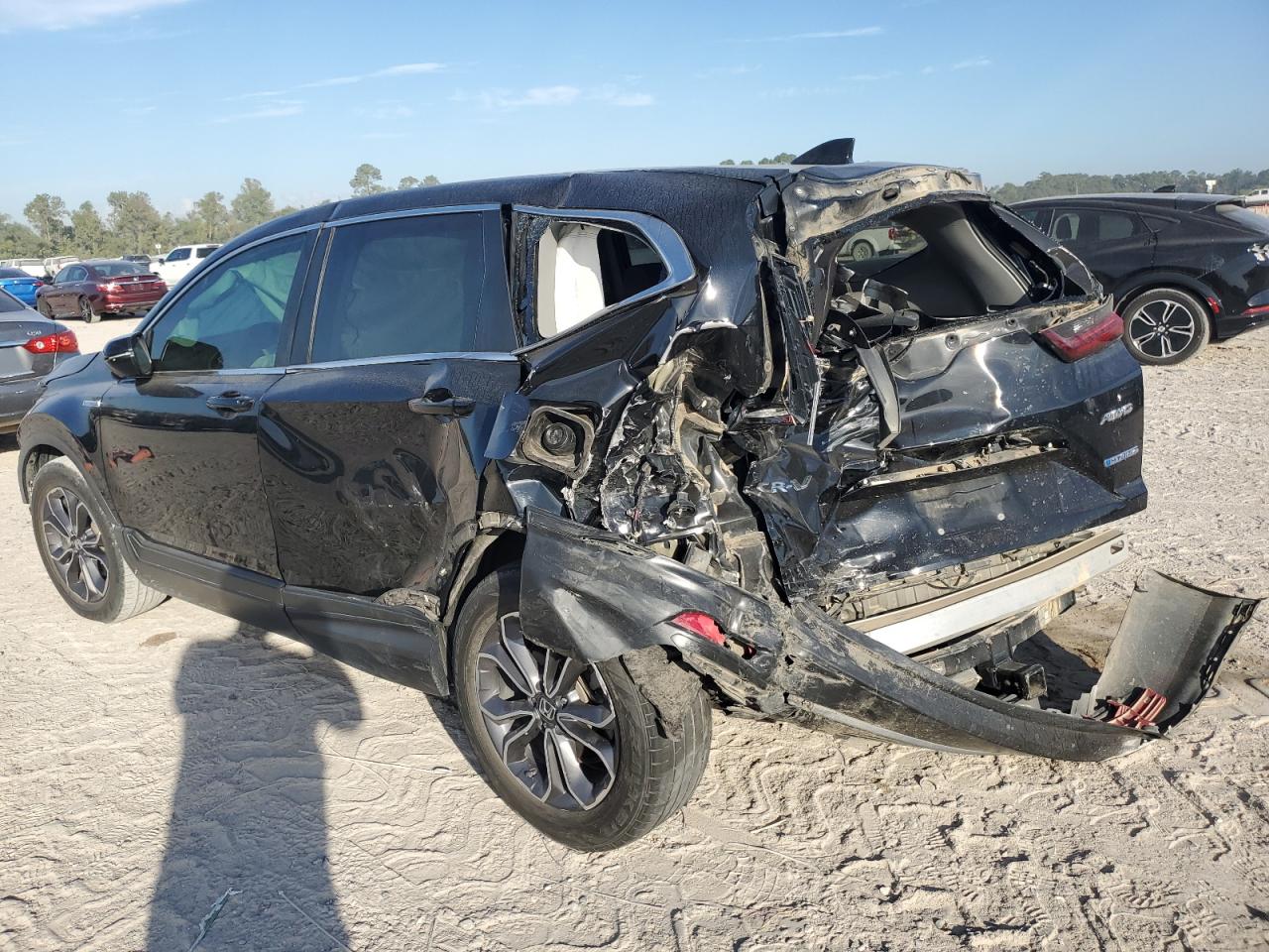 2022 Honda CR-V VIN 5J6RT6H53NL005632 Copart auction photo, all over damage thumbnail 2