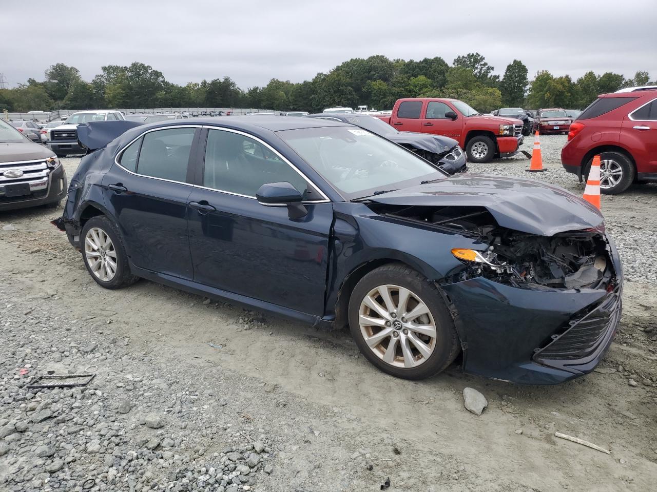 2018 Toyota Camry VIN 4T1B11HK3JU536111 Copart auction photo, all over damage thumbnail 4