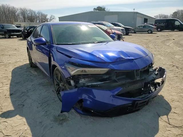 2023 Acura Integra VIN 19UDE4H33PA002632 Copart auction photo, front end / side damage thumbnail 10