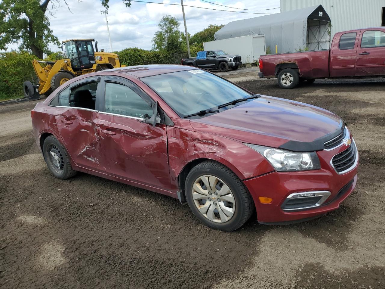 2016 Chevrolet Cruze VIN 1G1PE5SB9G7133877 Copart auction photo, all over damage thumbnail 4