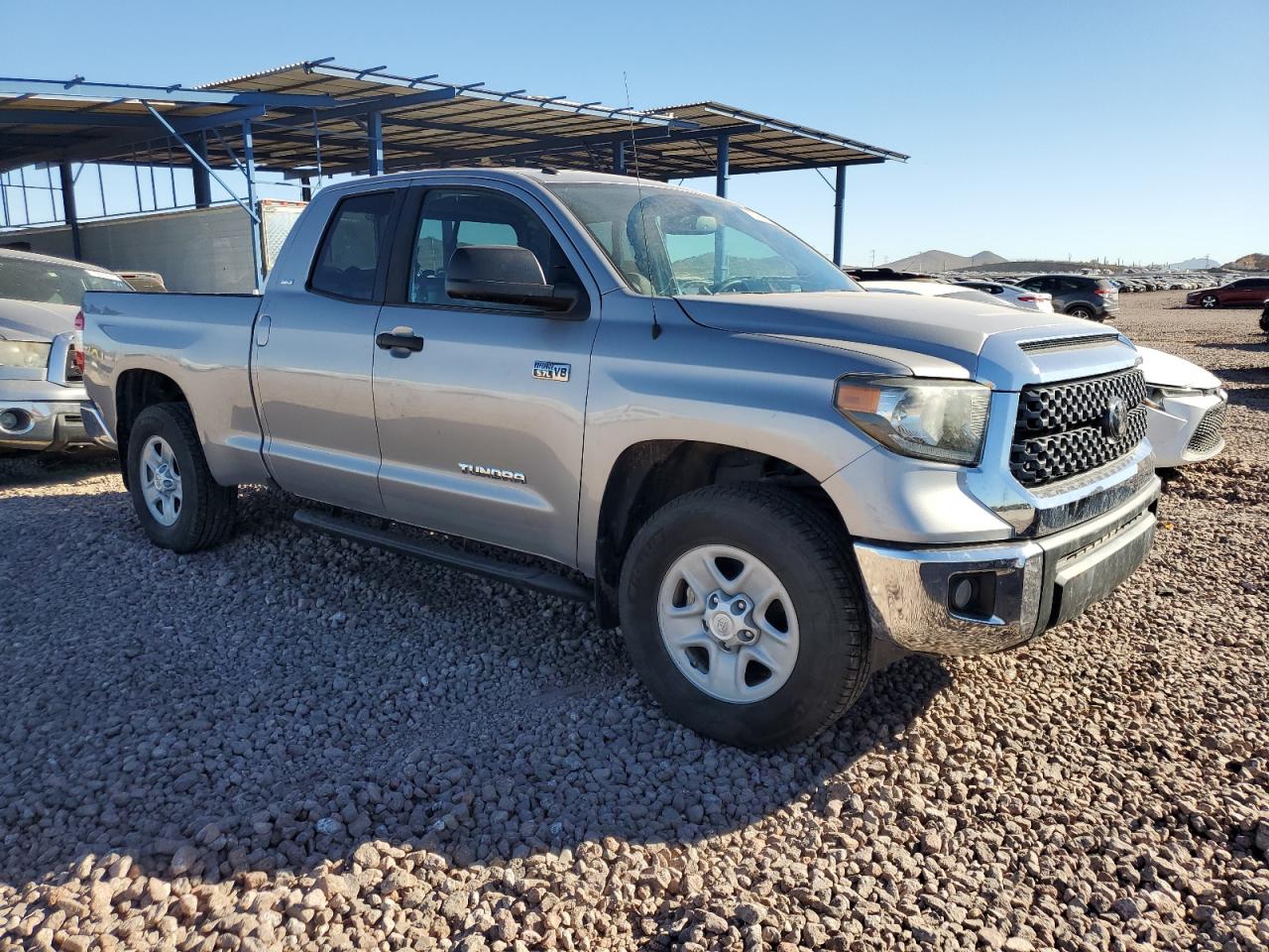 2019 Toyota Tundra VIN 5TFUY5F14KX792526 Copart auction photo, stripped damage thumbnail 4