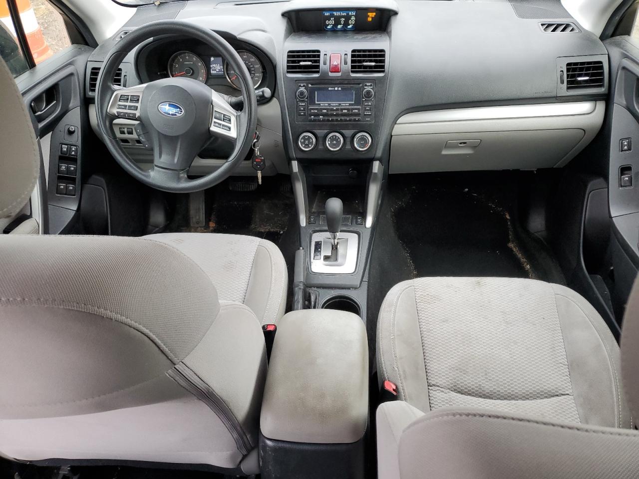 2015 Subaru Forester VIN JF2SJAFC2FH592218 Copart auction photo, rear end / side damage thumbnail 8