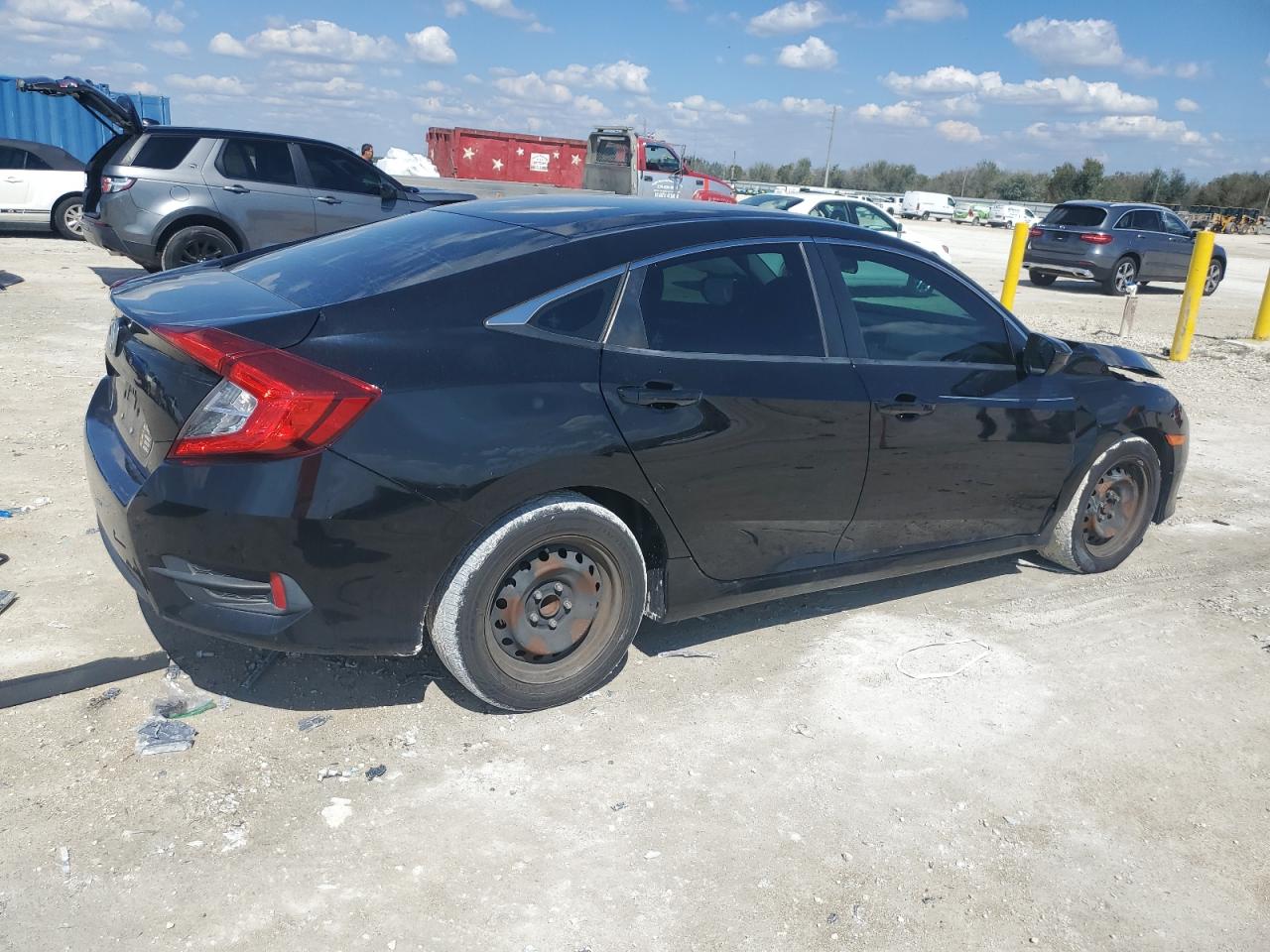 2018 Honda Civic VIN 19XFC2F52JE013597 Copart auction photo, front end damage thumbnail 3