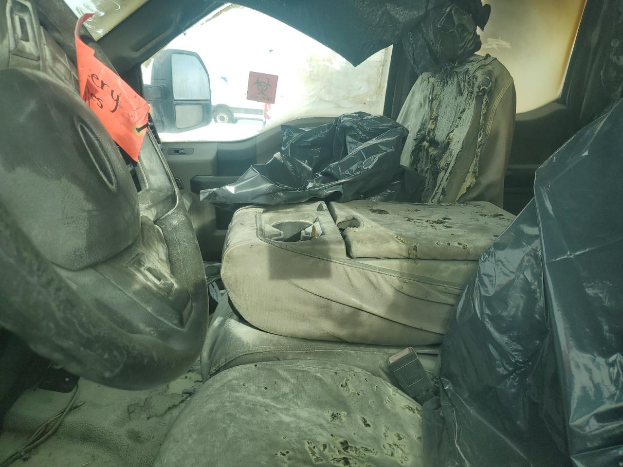 2022 Ford F350 VIN 1FT8X3BT4NEC79308 Copart auction photo, burn - interior / minor dent/scratches damage thumbnail 7