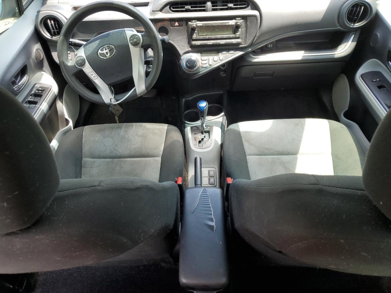 2014 Toyota Prius VIN JTDKDTB39E1080146 Copart auction photo, all over damage thumbnail 8