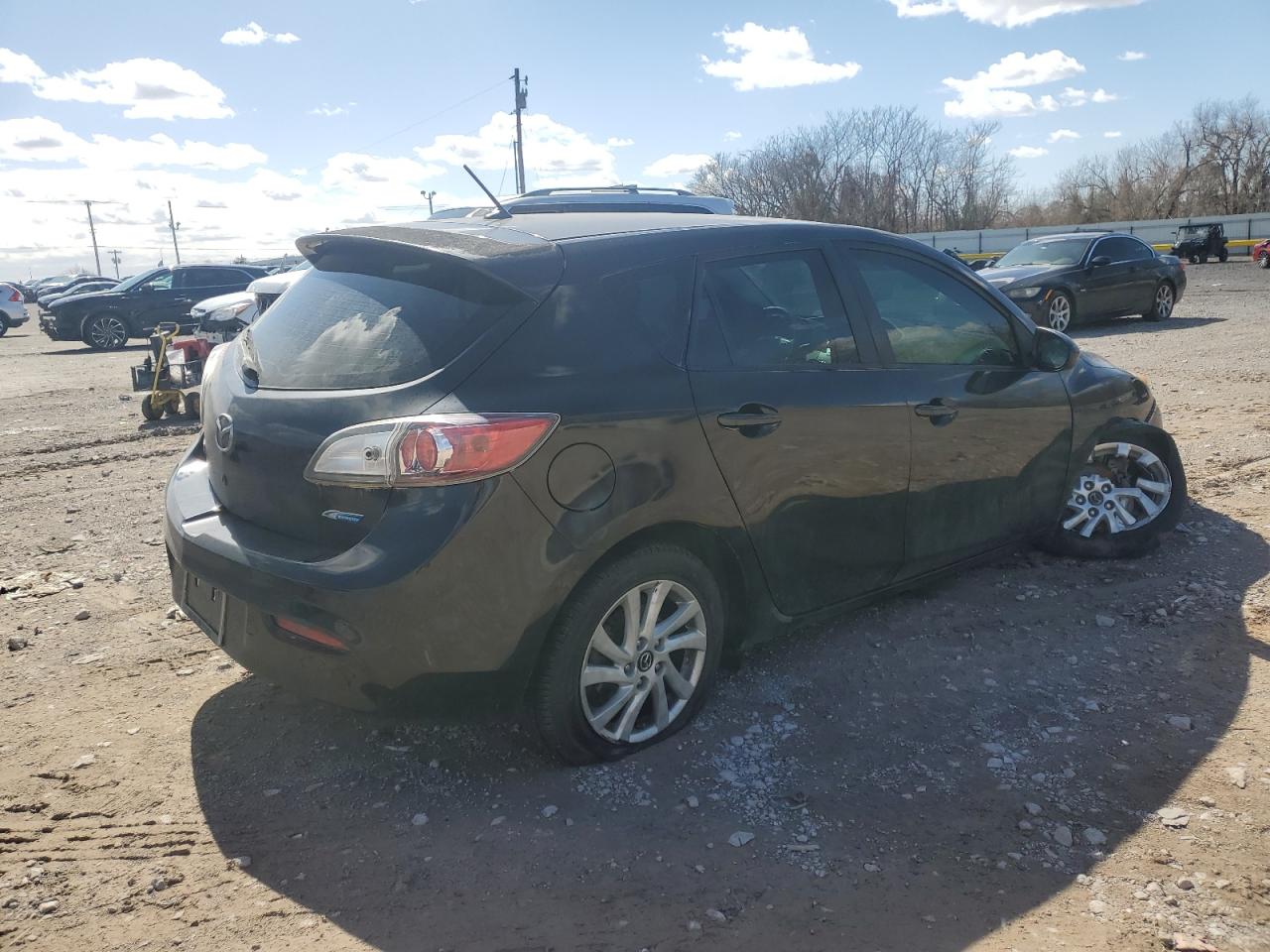 2013 Mazda 3 VIN JM1BL1L71D1842795 Copart auction photo, front end / minor dent/scratches damage thumbnail 3