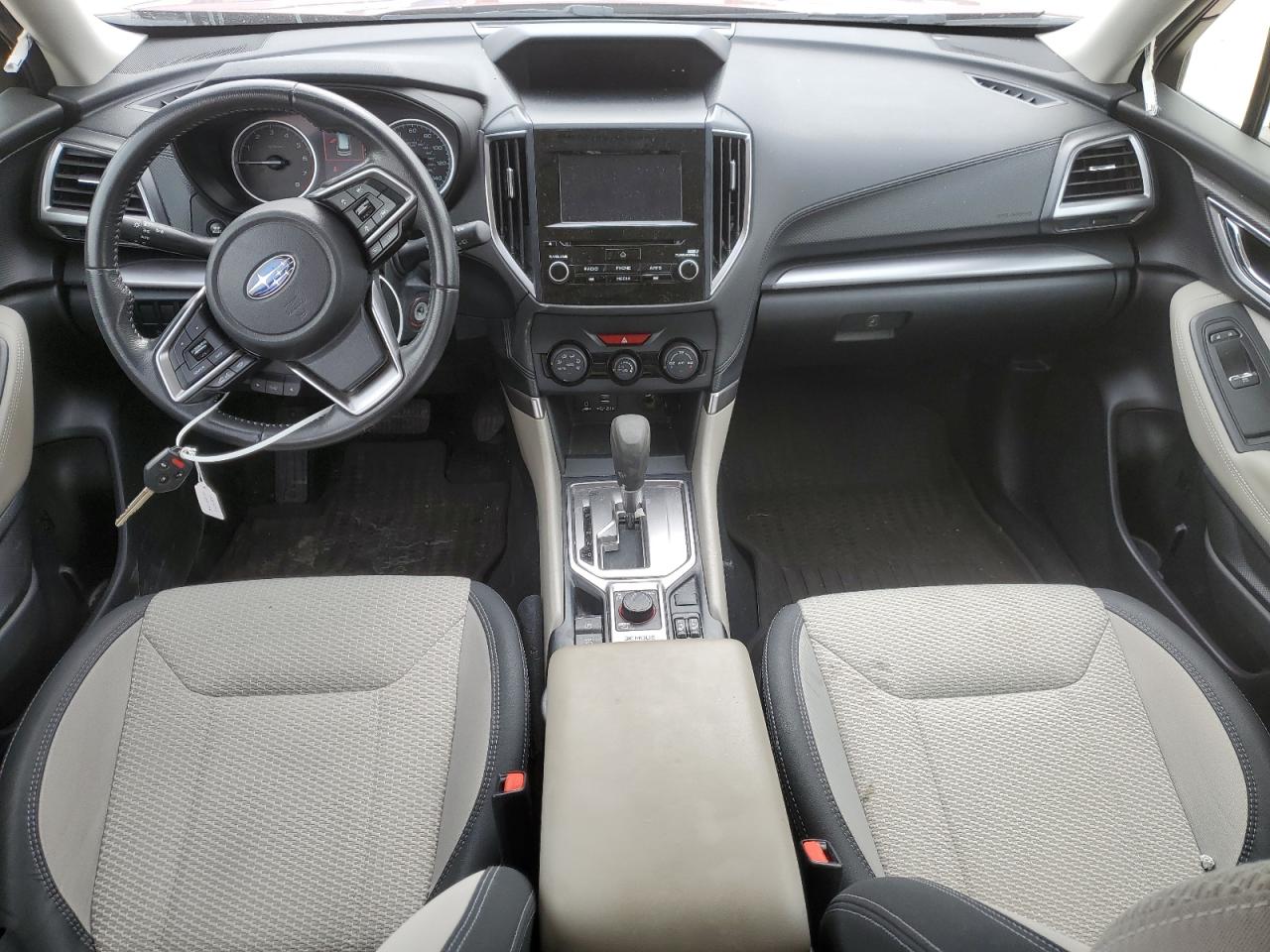 2019 Subaru Forester VIN JF2SKAEC5KH533432 Copart auction photo, side damage thumbnail 8