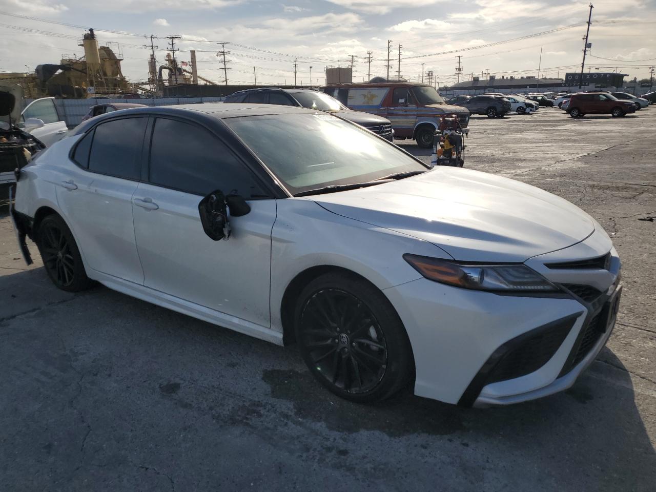 2023 Toyota Camry VIN 4T1K61AK3PU174785 Copart auction photo, all over damage thumbnail 4