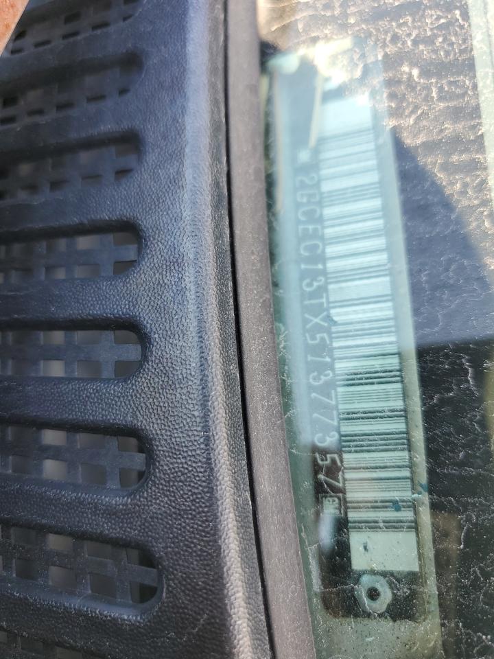 2005 Chevrolet Silverado VIN 2GCEC13TX51377357 Copart auction photo, side damage thumbnail 12