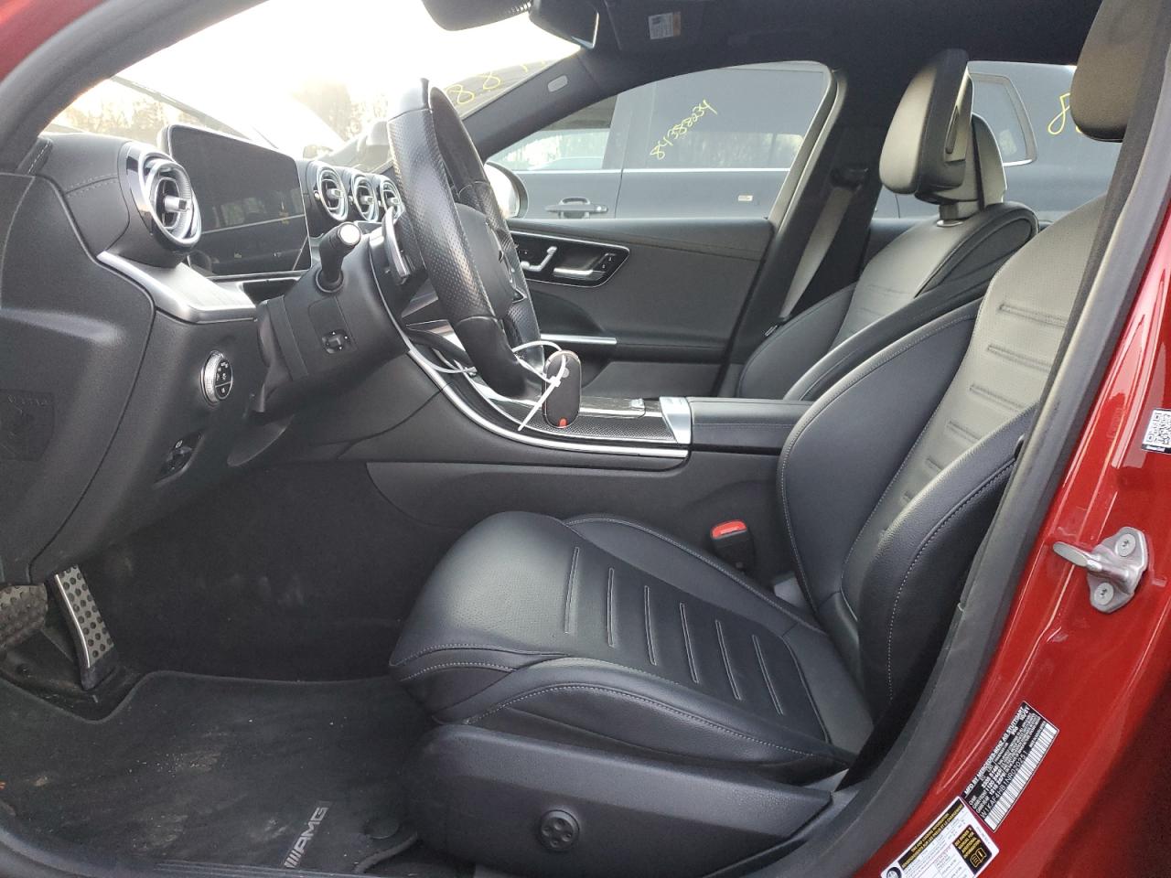 2022 Mercedes-Benz C-klasse VIN W1KAF4HB1NR020251 Copart auction photo, rear end / side damage thumbnail 7