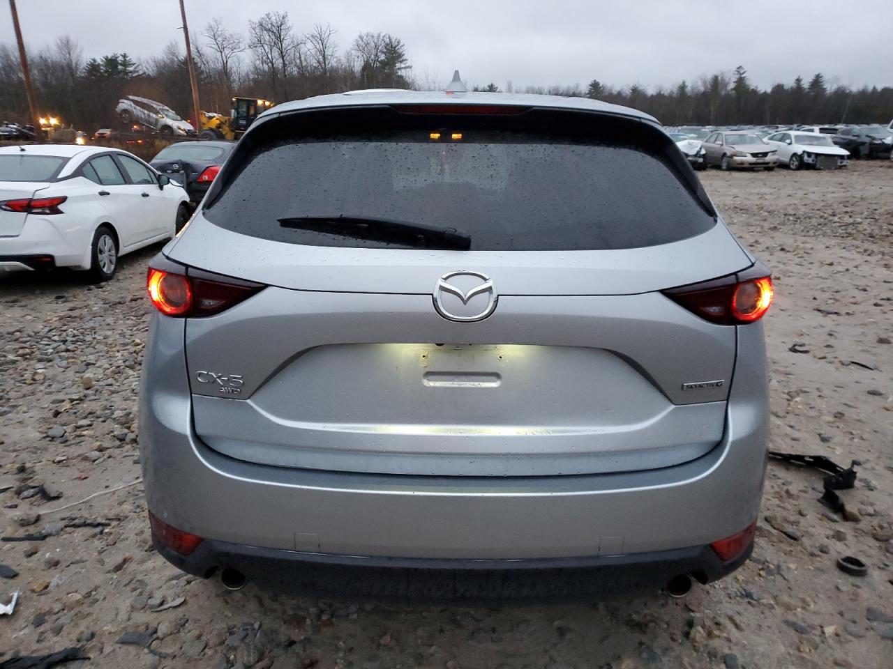 2021 Mazda CX-5 VIN JM3KFBCM7M1319985 Copart auction photo, front end damage thumbnail 6