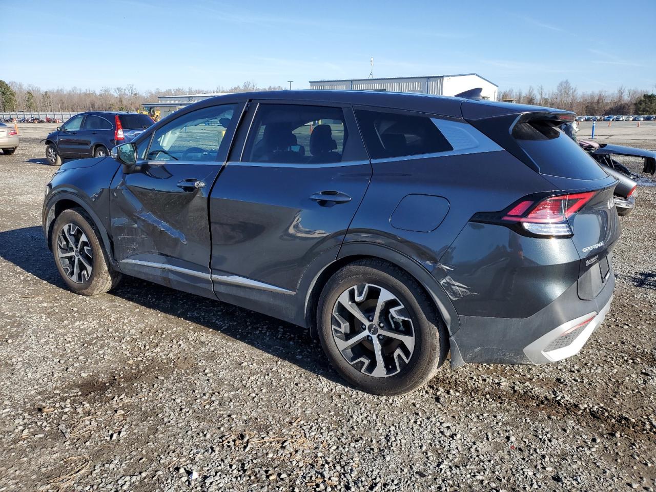 2024 KIA Sportage VIN 5XYK33DF4RG211144 Copart auction photo, side damage thumbnail 2