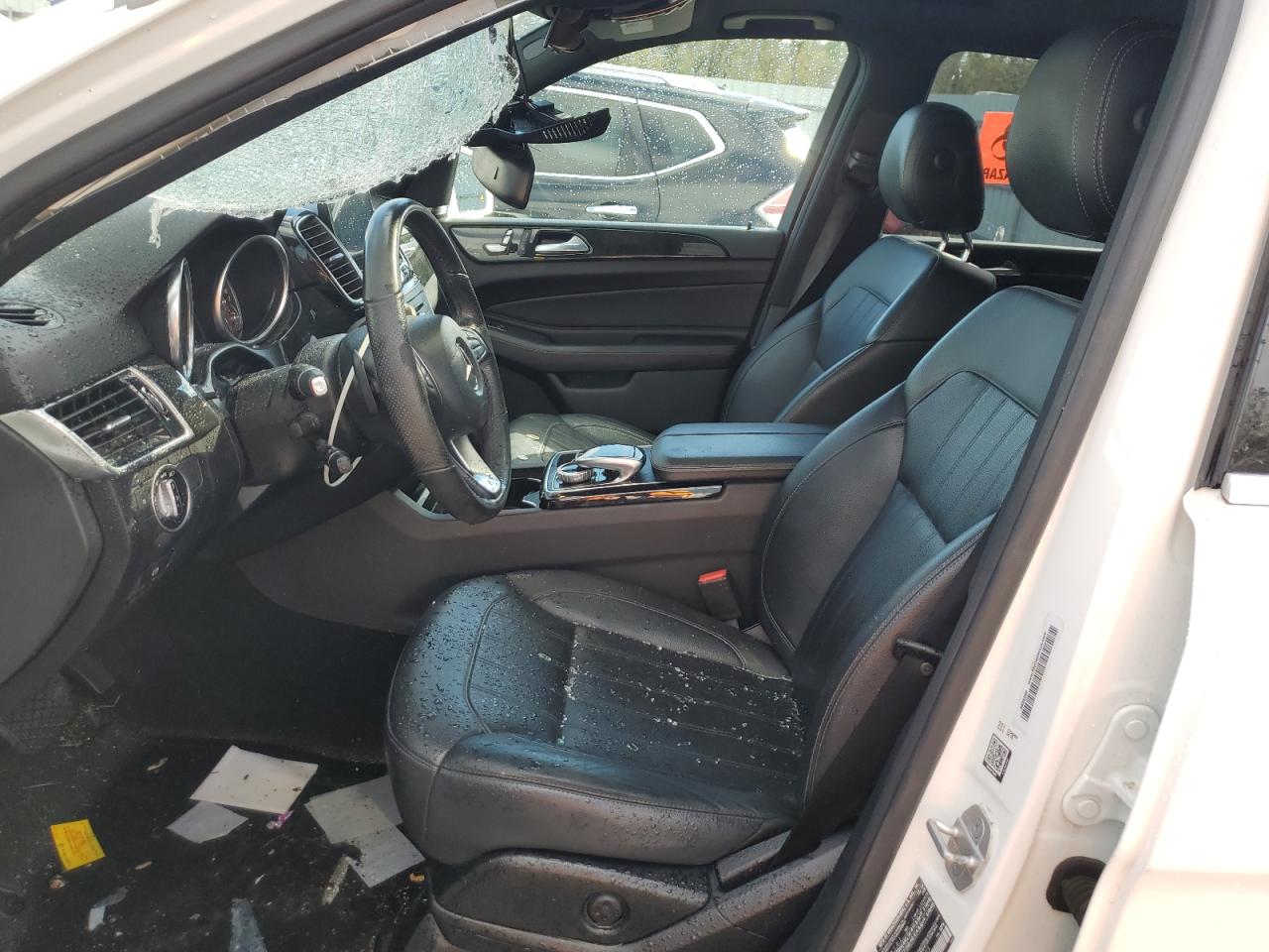 2017 Mercedes-Benz GLE VIN 4JGDA5JB8HA896593 Copart auction photo, all over damage thumbnail 7