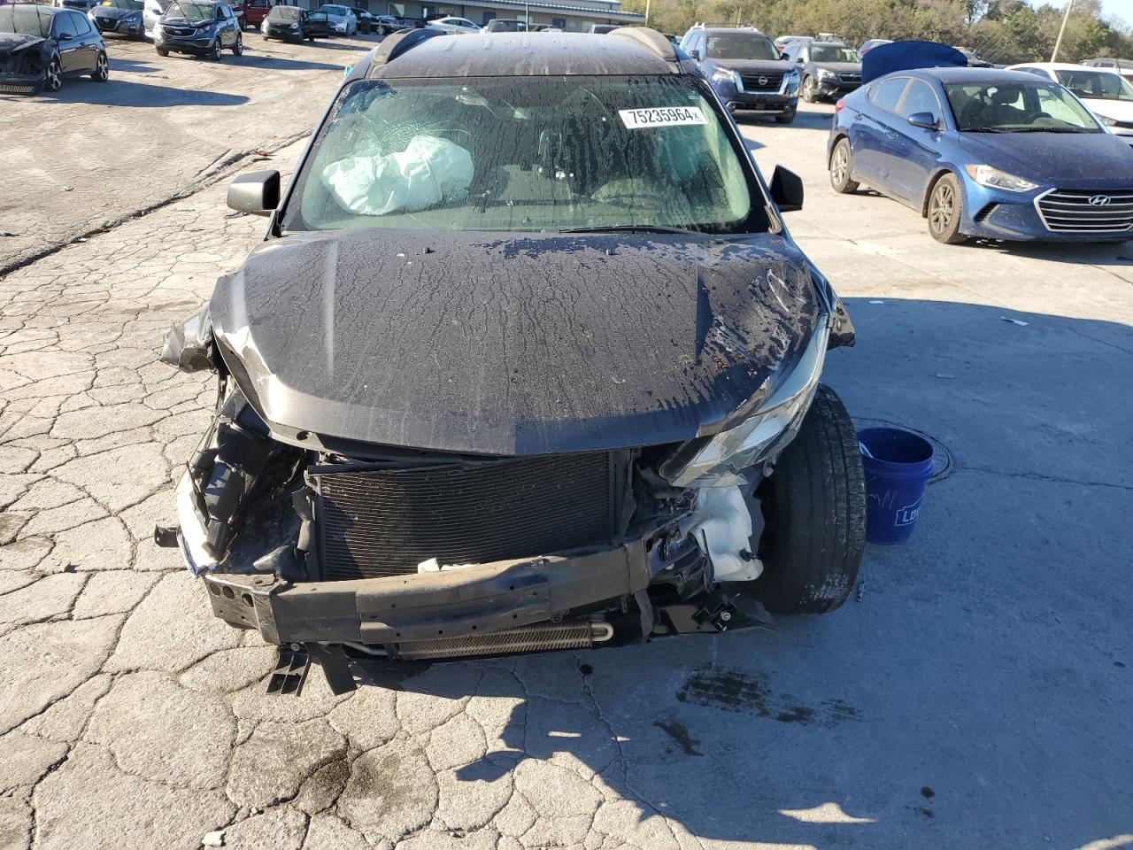 2013 Chevrolet Traverse VIN 1GNKRFED9DJ143419 Copart auction photo, front end damage thumbnail 14