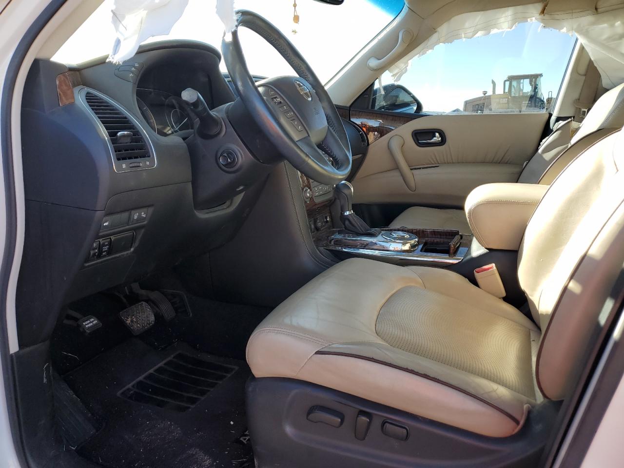 2017 Nissan Armada VIN JN8AY2NFXH9302235 Copart auction photo, rear end / minor dent/scratches damage thumbnail 7