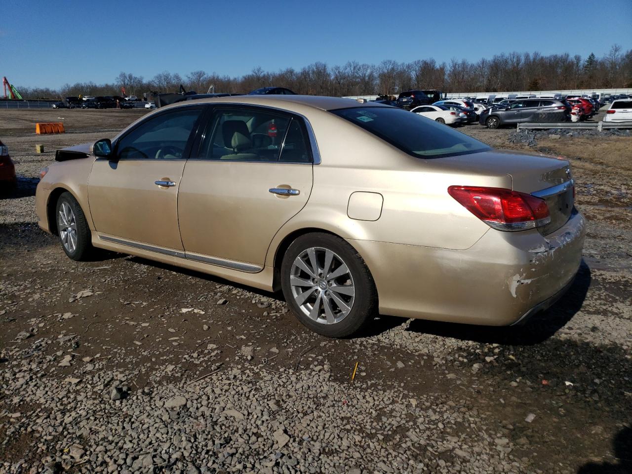 2011 Toyota Avalon VIN 4T1BK3DB9BU405846 Copart auction photo, front end / rear end damage thumbnail 2