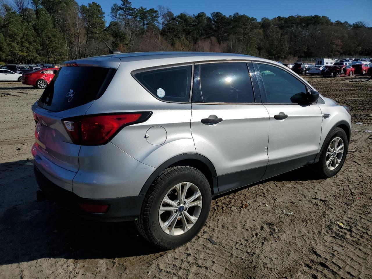 2019 Ford Escape VIN 1FMCU0F79KUB21963 Copart auction photo, undercarriage / front end damage thumbnail 3