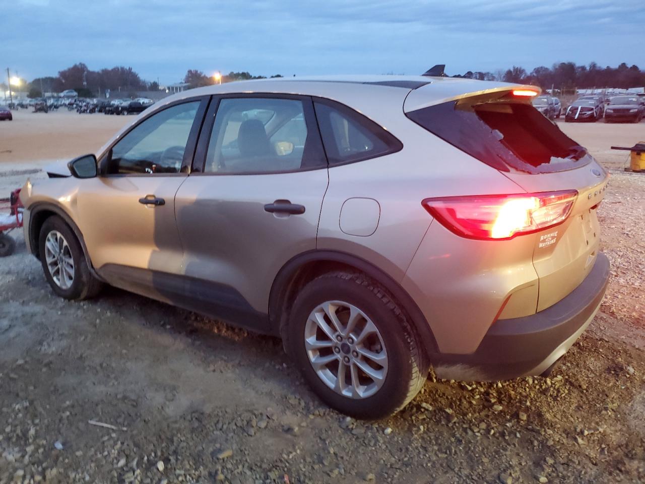 2020 Ford Escape VIN 1FMCU0F67LUA05704 Copart auction photo, front end damage thumbnail 2