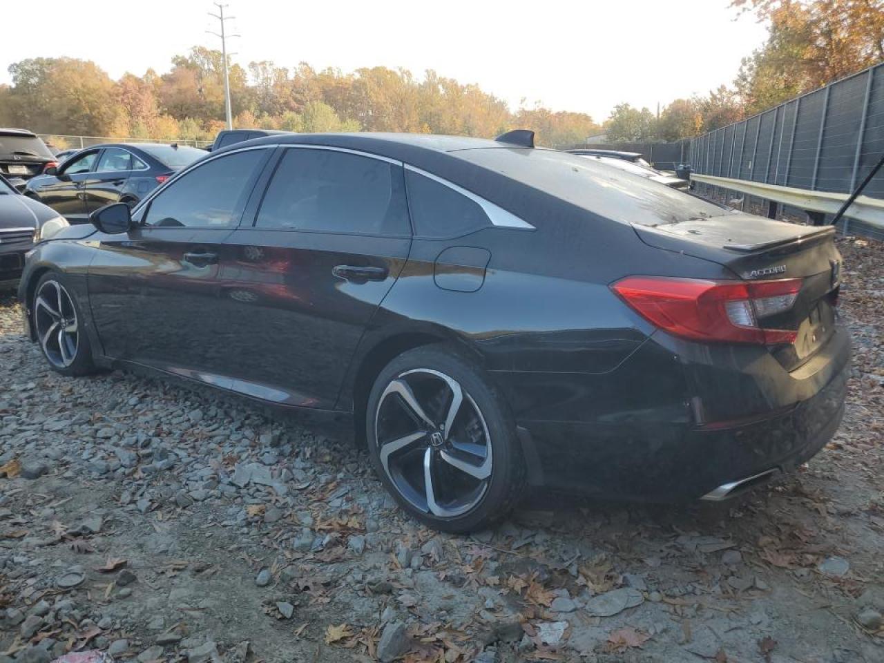 2021 Honda Accord VIN 1HGCV1F32MA076813 Copart auction photo, side / undercarriage damage thumbnail 2