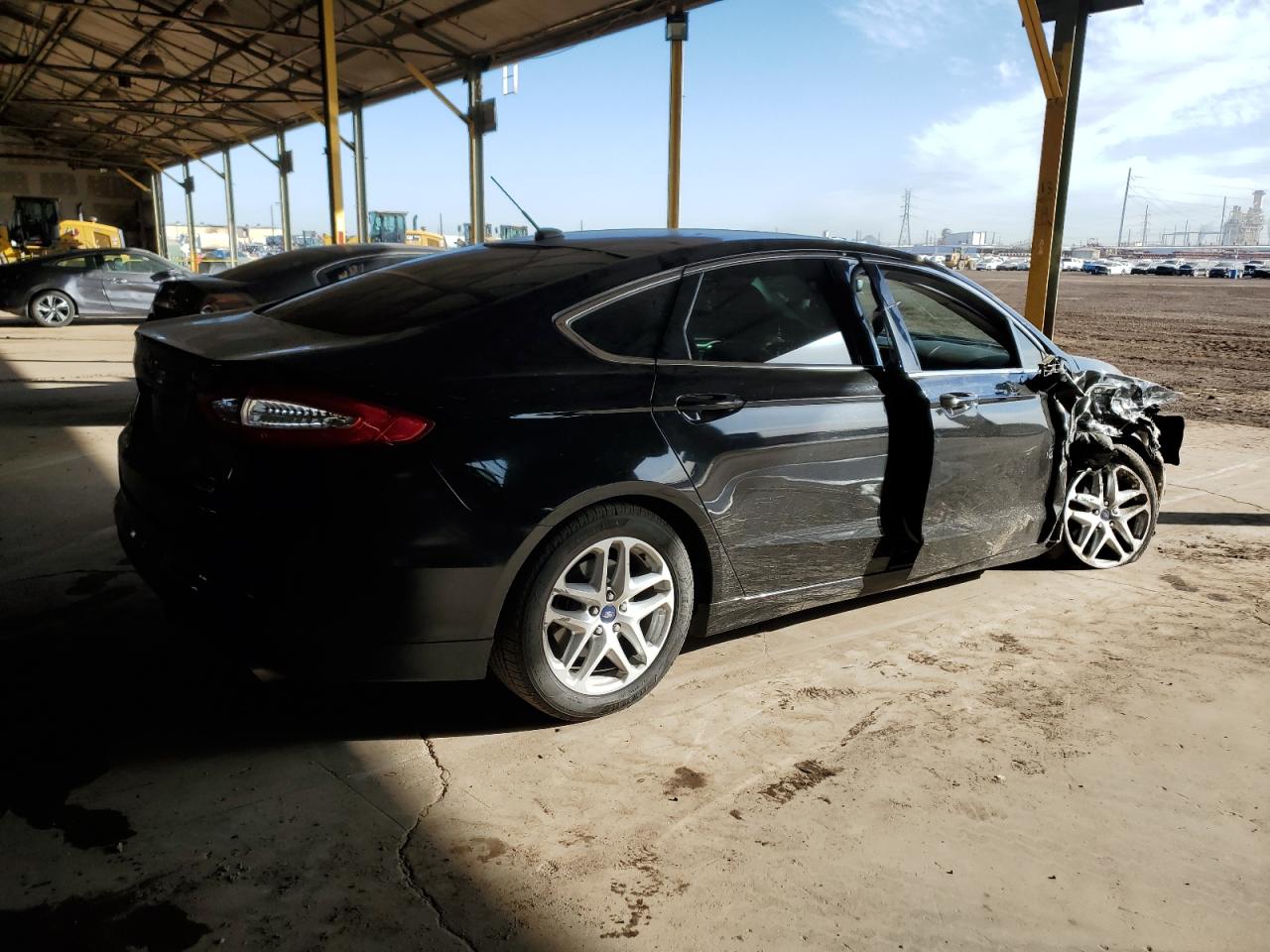 2016 Ford Fusion VIN 1FA6P0HD2G5100049 Copart auction photo, front end / minor dent/scratches damage thumbnail 3