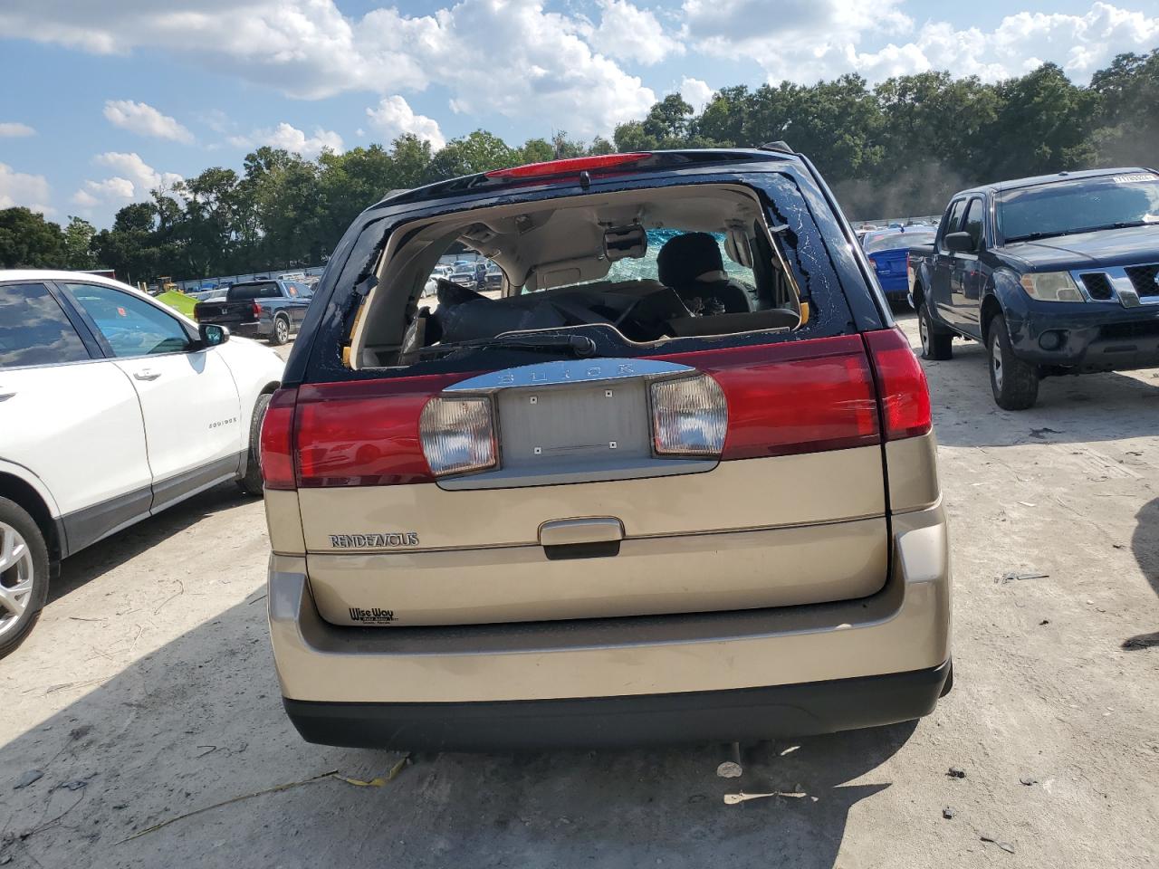 2006 Buick Rendezvous VIN 3G5DA03L96S512997 Copart auction photo, all over damage thumbnail 6