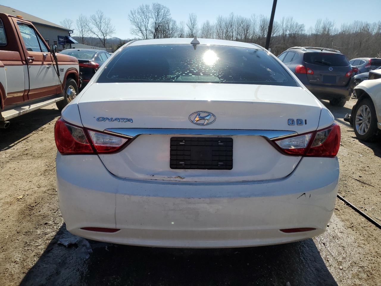 2013 Hyundai Sonata VIN 5NPEB4AC1DH621529 Copart auction photo, vandalism / front end damage thumbnail 6