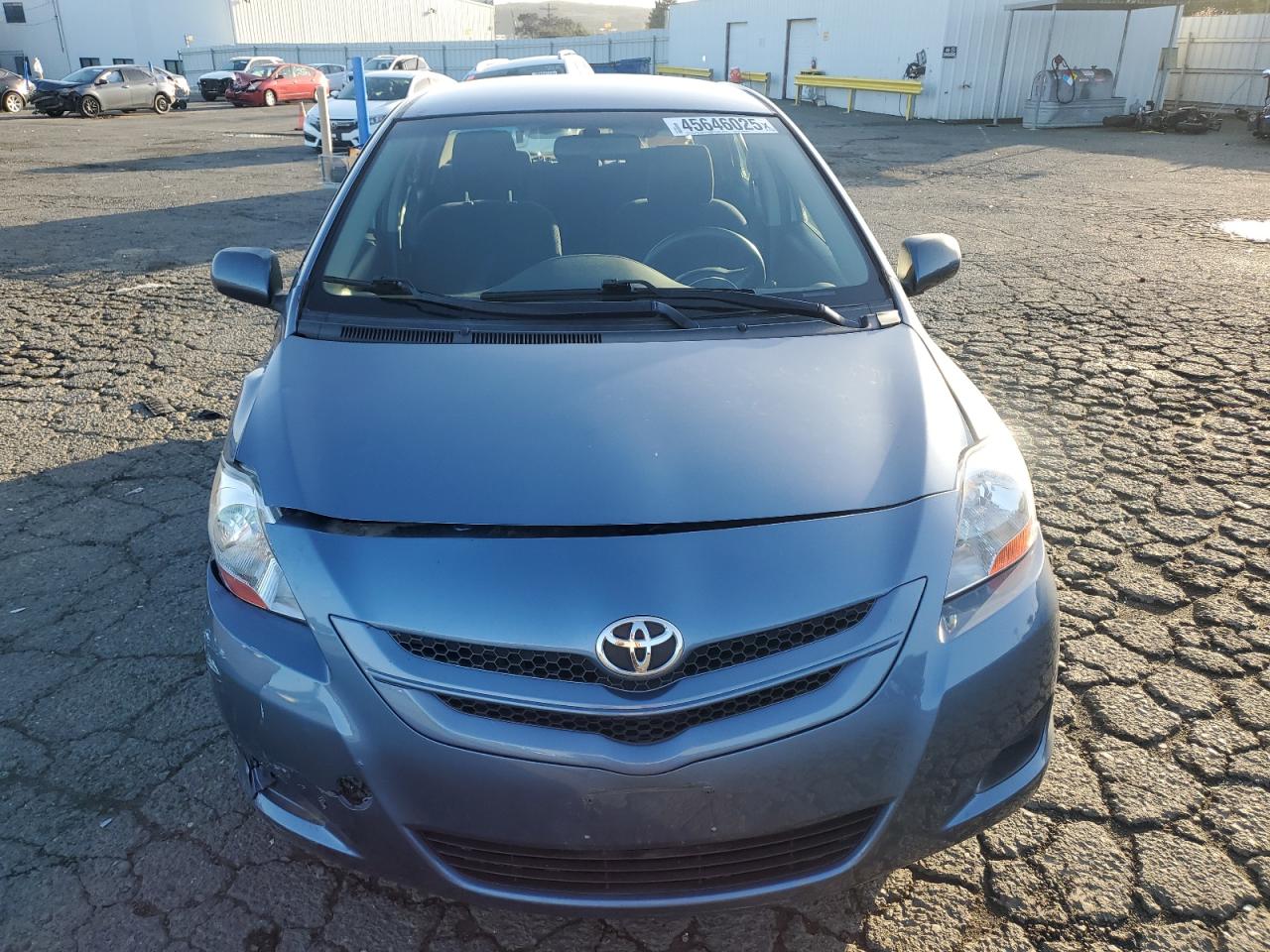 2008 Toyota Yaris VIN JTDBT923384022879 Copart auction photo, front end / side damage thumbnail 5