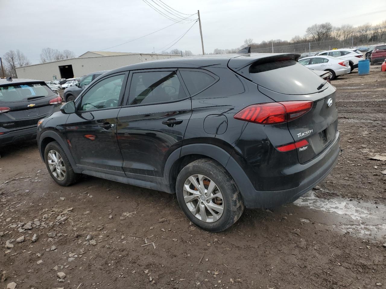 2021 Hyundai Tucson VIN KM8J2CA45MU385499 Copart auction photo, vandalism damage thumbnail 2