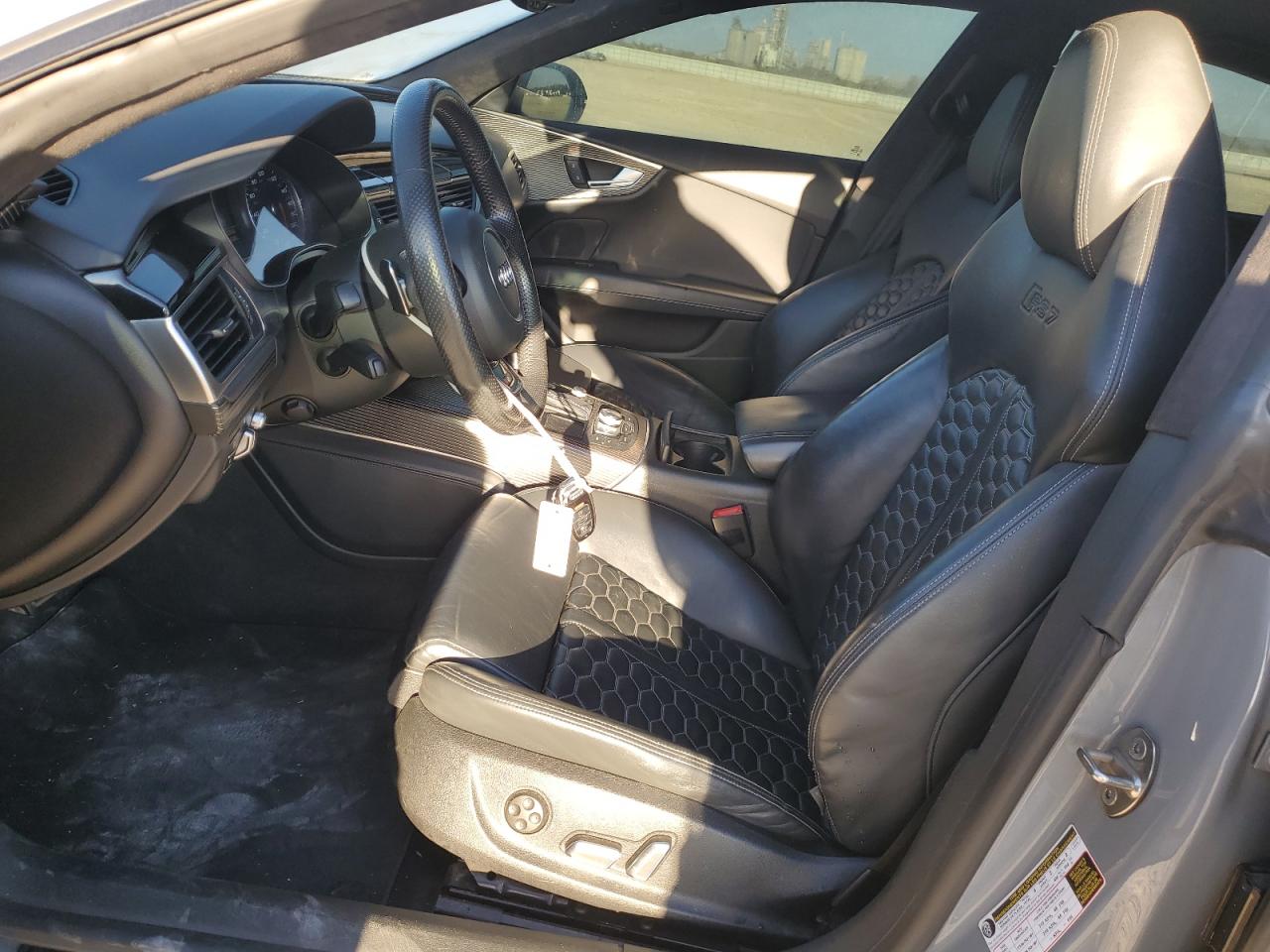 2015 Audi S7 VIN WUAW2AFC7FN901067 Copart auction photo, front end / side damage thumbnail 7