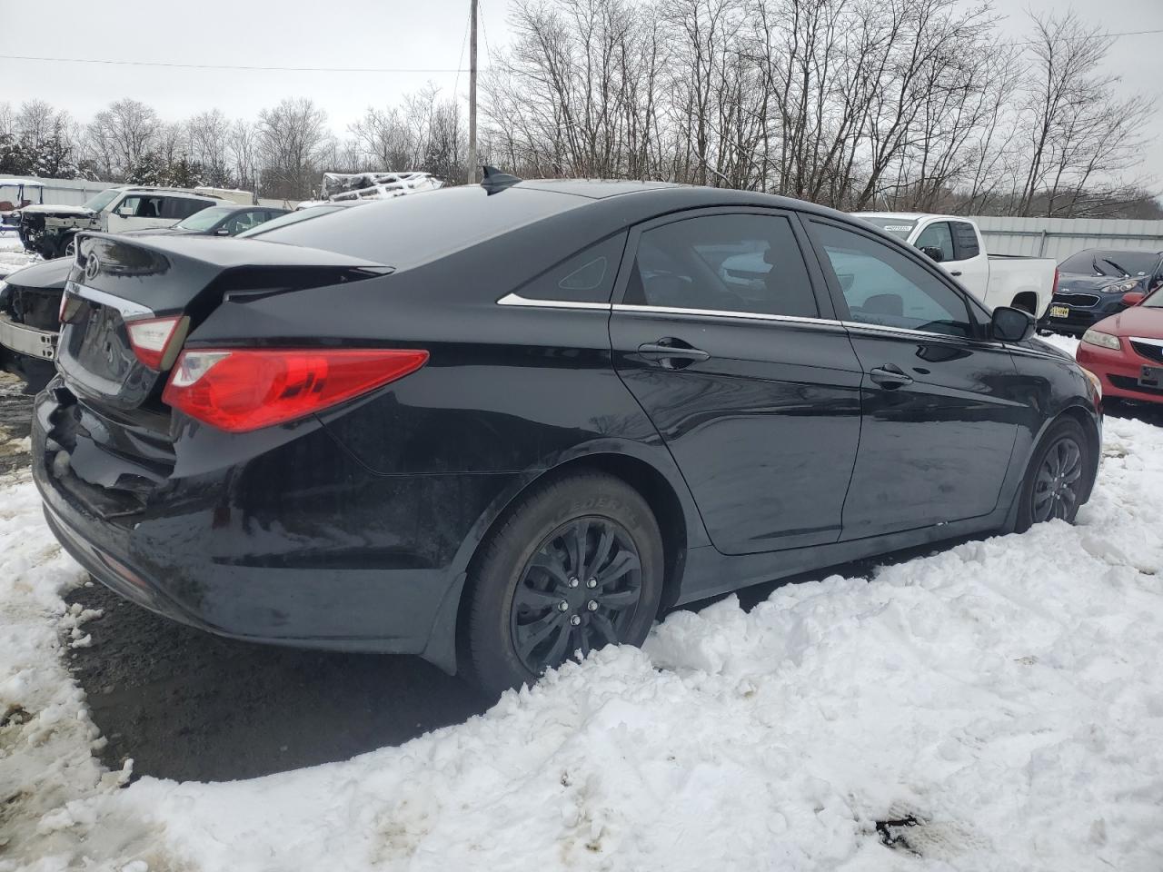 2012 Hyundai Sonata VIN 5NPEB4AC6CH400314 Copart auction photo, rear end damage thumbnail 3