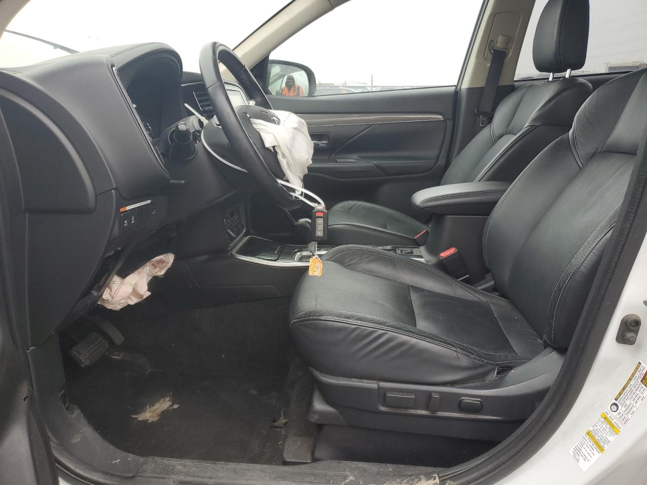 2020 Mitsubishi Outlander VIN JA4AZ3A31LZ024399 Copart auction photo, front end / undercarriage damage thumbnail 7