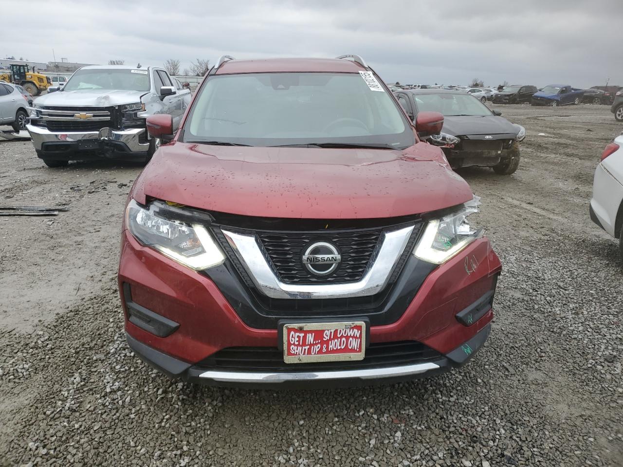 2019 Nissan Rogue VIN 5N1AT2MT5KC759249 Copart auction photo, front end damage thumbnail 5