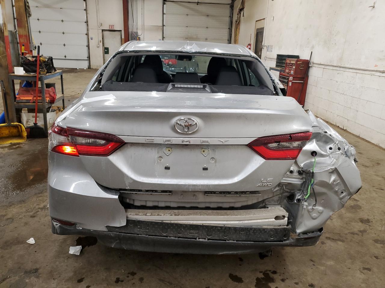 2024 Toyota Camry VIN 4T1C11BK8RU116353 Copart auction photo, rear end / side damage thumbnail 6